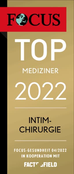 Focus Top Mediziner 2022 - Intimchirurgie Focus Top Mediziner 2022 - Intimchirurgie